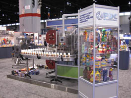 PDC exhibits at leading packaging machinery trade shows in the US, Canada and Europe. 